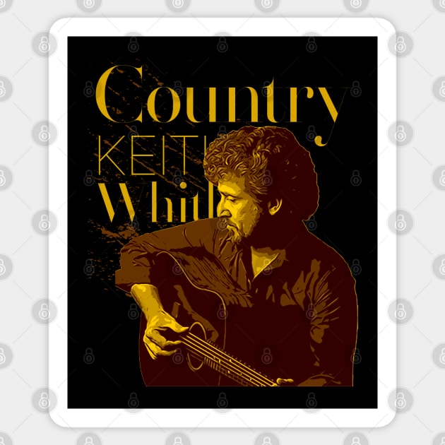 Country | Keith Whitley Sticker by Nana On Here